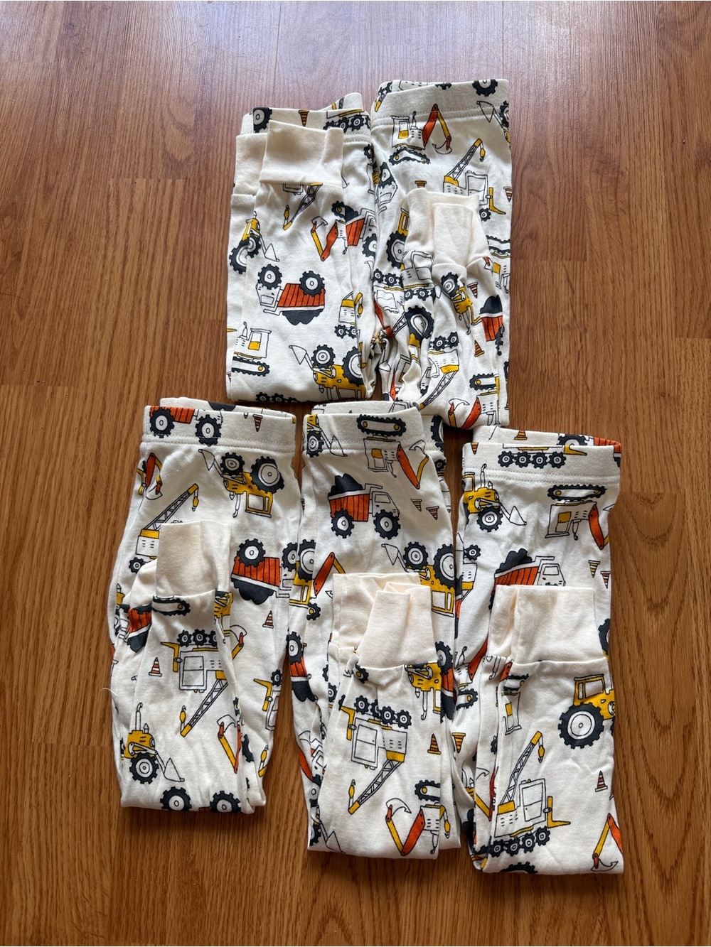 Construction Trucks Pajama Bottoms Bundle